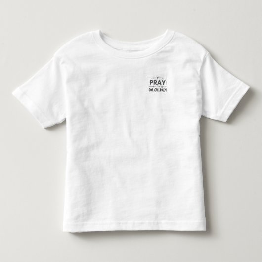 祈子たちのために トドラーTシャツ (正面)