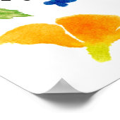 祈希望と心配 ポスター (角)