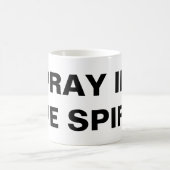 「祈心の中で」クラシックMug コーヒーマグカップ (中央)