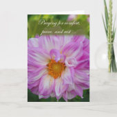 祈心地よい カード (正面)