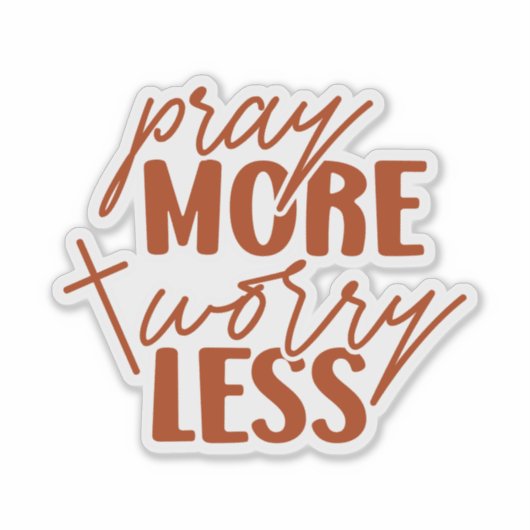 祈心配が減る シール (正面)