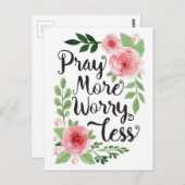 祈心配が減る ポストカード (正面/裏面)