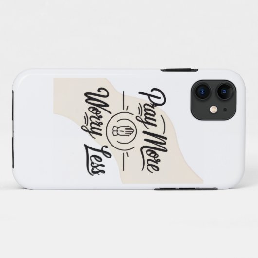 祈心配が減る Case-Mate iPhoneケース (裏面(横))