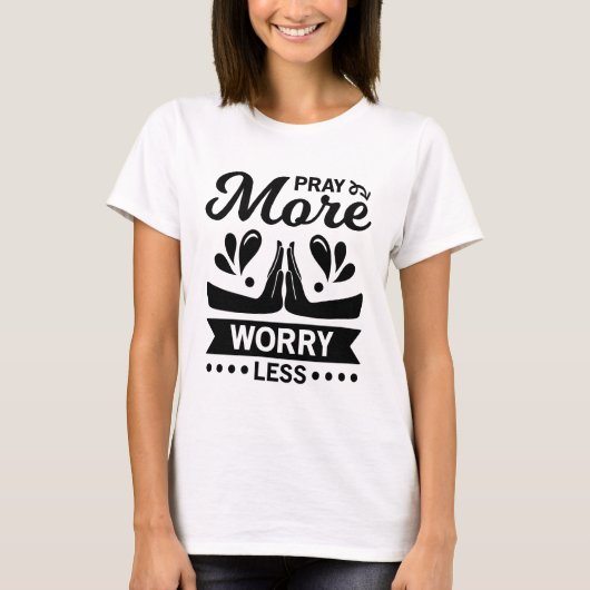 祈心配が減る Tシャツ (正面)