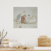 祈恋しく思まビール与えを飲んで下さい ポスター (キッチン)