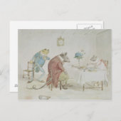 祈恋しく思まビール与えを飲んで下さい ポストカード (正面/裏面)