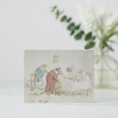 祈恋しく思まビール与えを飲んで下さい ポストカード (スタンド正面)