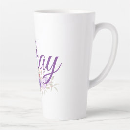 祈感動的引用文 カフェラテマグ