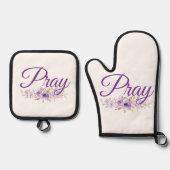 祈感動的引用文 鍋敷き (正面)