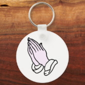 祈手 キーホルダー (正面)