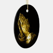 祈手 セラミックオーナメント (右)