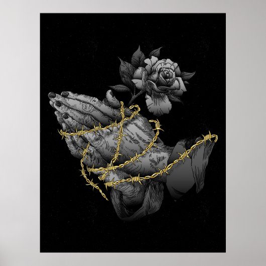 祈手 ポスター (正面)