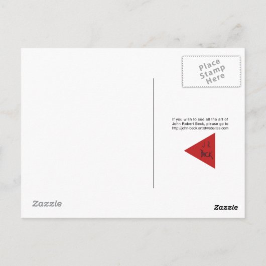 祈手 ポストカード (裏面)