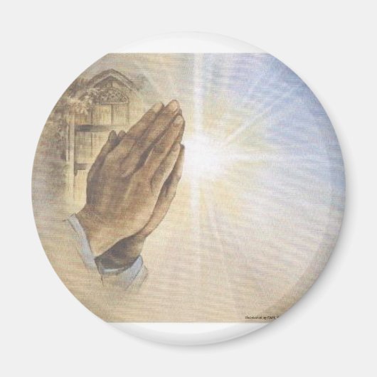 祈手 マグネット (正面)