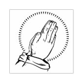 祈手 ラバースタンプ (インプリント)