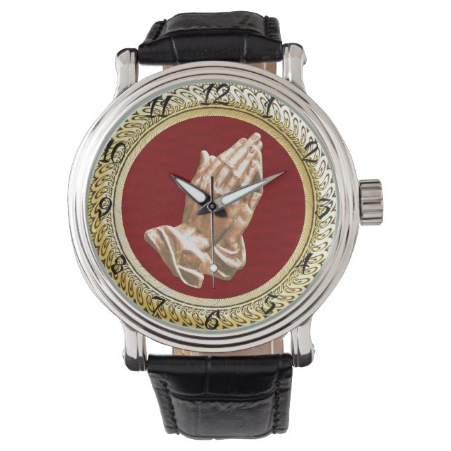 祈手 腕時計 (正面)