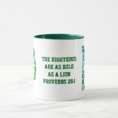 祈教皇レオ14世のリオンクリスチャンはっきりしたカトリック マグカップ (中央)