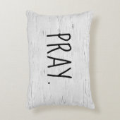 祈文字オン樺の木ツリーアクセント枕 アクセントクッション (正面(垂直))