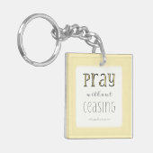 祈止めなし – 1節5:17 キーホルダー (正面左)