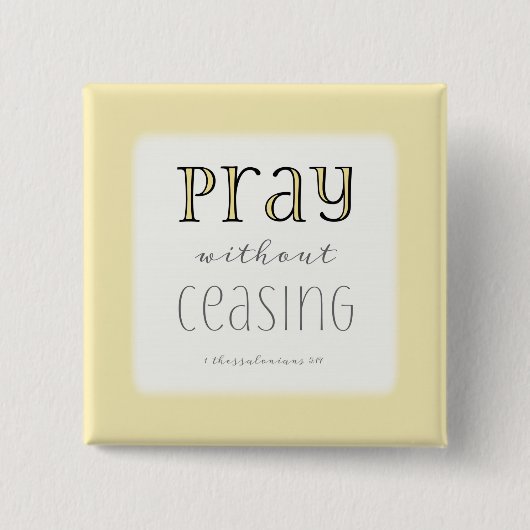 祈止めなし – 1節5:17 缶バッジ (正面)