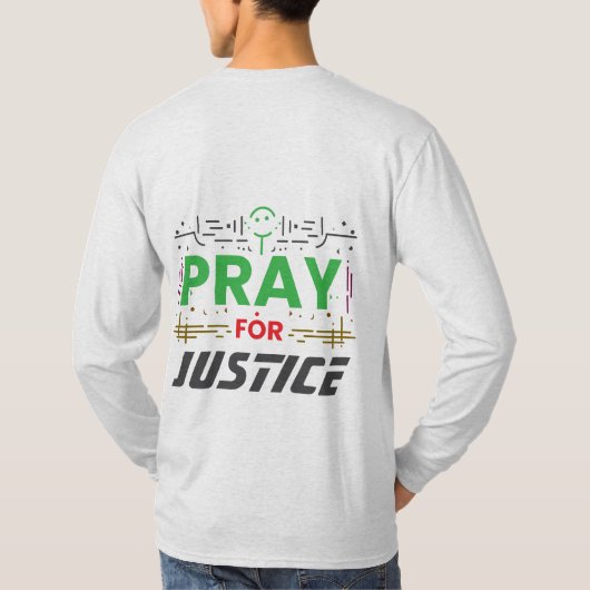 祈正義 Tシャツ (裏面)