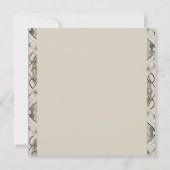 祈祷ショール タン バー ミッツヴァー 招待状 (裏面)