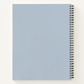 祈祷ジャーナル / 花に囲まれた祈りの手 キリスト教 ノートブック (裏面)