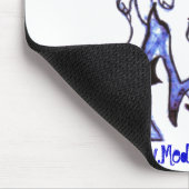 祈祷師音楽-ロゴのマウスパッド マウスパッド (コーナー)