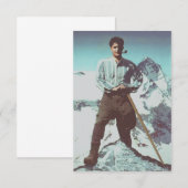 祈祷者ピエール・ジョルジオ・フラッサティ サンキューカード (正面/裏面)