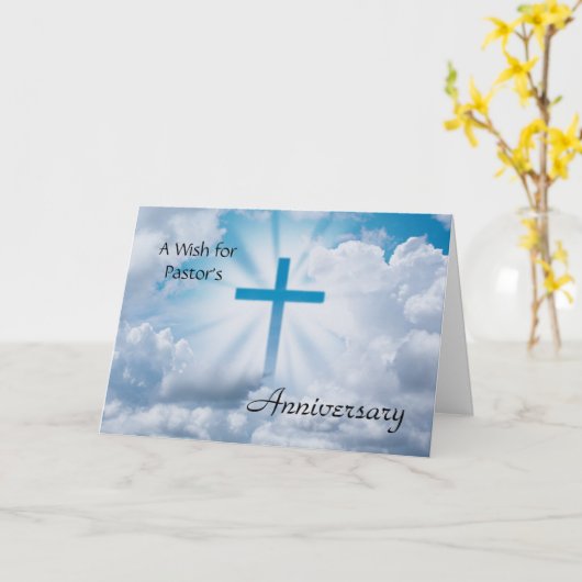 祈祷記念日 カード (黄色い花)