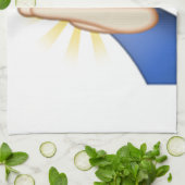 祈絵文字 キッチンタオル (折り畳み)