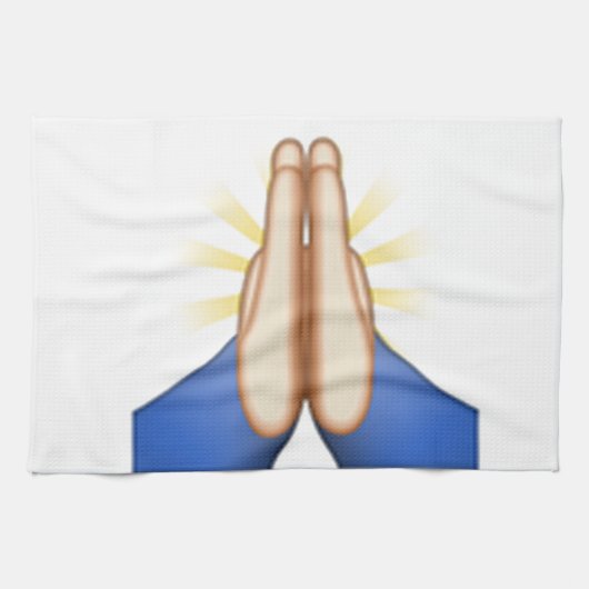 祈絵文字 キッチンタオル (横)