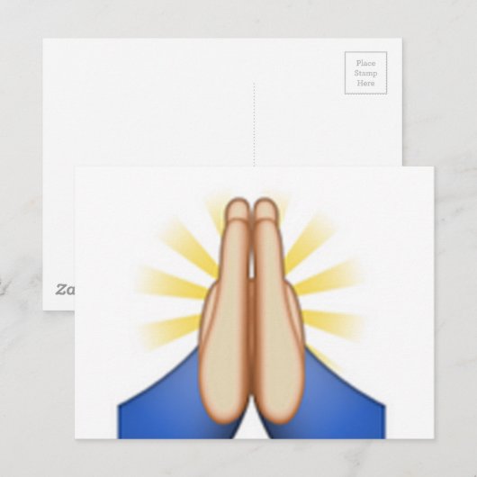 祈絵文字 ポストカード (正面/裏面)