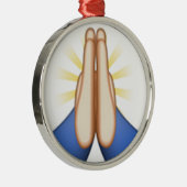 祈絵文字 メタルオーナメント (右)