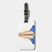 祈絵文字 ラゲッジタグ (正面縦)