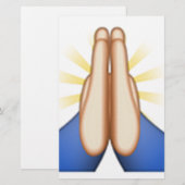 祈絵文字 便箋 (正面/裏面)