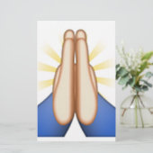 祈絵文字 便箋 (スタンド正面)