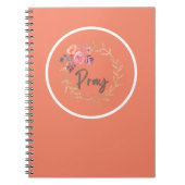 祈聖なる書物、 経典カラフル水彩 ノートブック (正面)