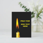 祈追加文字 ポストカード (スタンド正面)