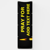 祈追加文字 横断幕 (縦)