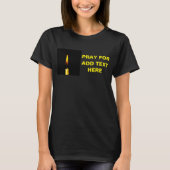 祈追加文字 Tシャツ (正面)
