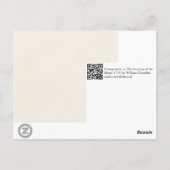 祈骨の骨構造 ポストカード (裏面)