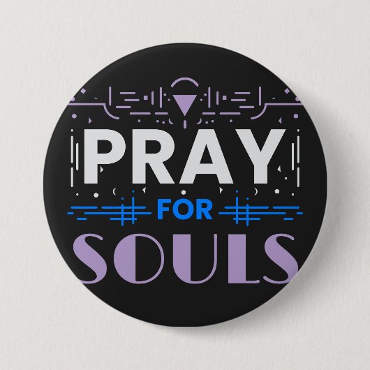 祈魂 缶バッジ (正面)