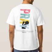 祈 | インスピレーションのためのキリスト教信仰Tシャツ Tシャツ (裏面)