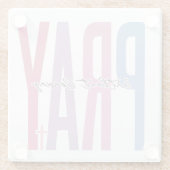 祈 ガラスコースター (裏面)