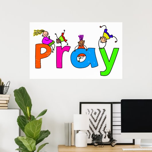 祈 ポスター (ホームオフィス)