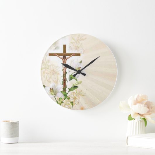 祈 ラージ壁時計 (ホーム)