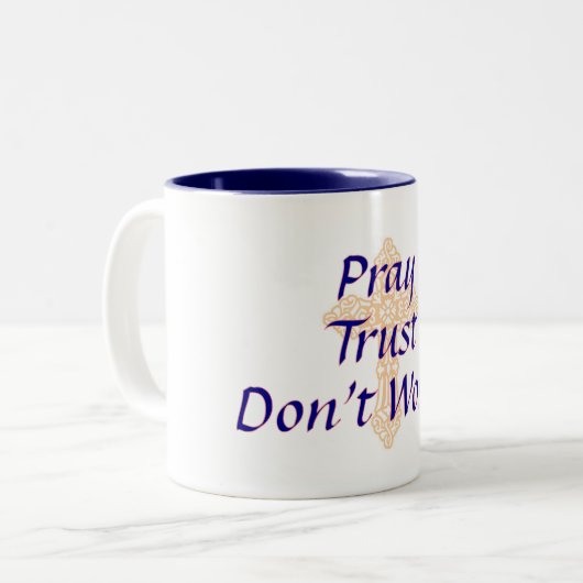 祈 – 心配するな – マグカップ (正面左)