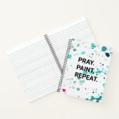 祈.絵を描.繰り返す。ジャーナル ノートブック (内部)