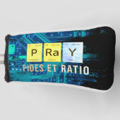 祈-Fides et Ratio(信仰と理由) ゴルフヘッドカバー (正面)